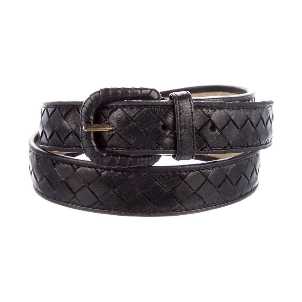 Bottega Veneta Intrecciato Woven Belt