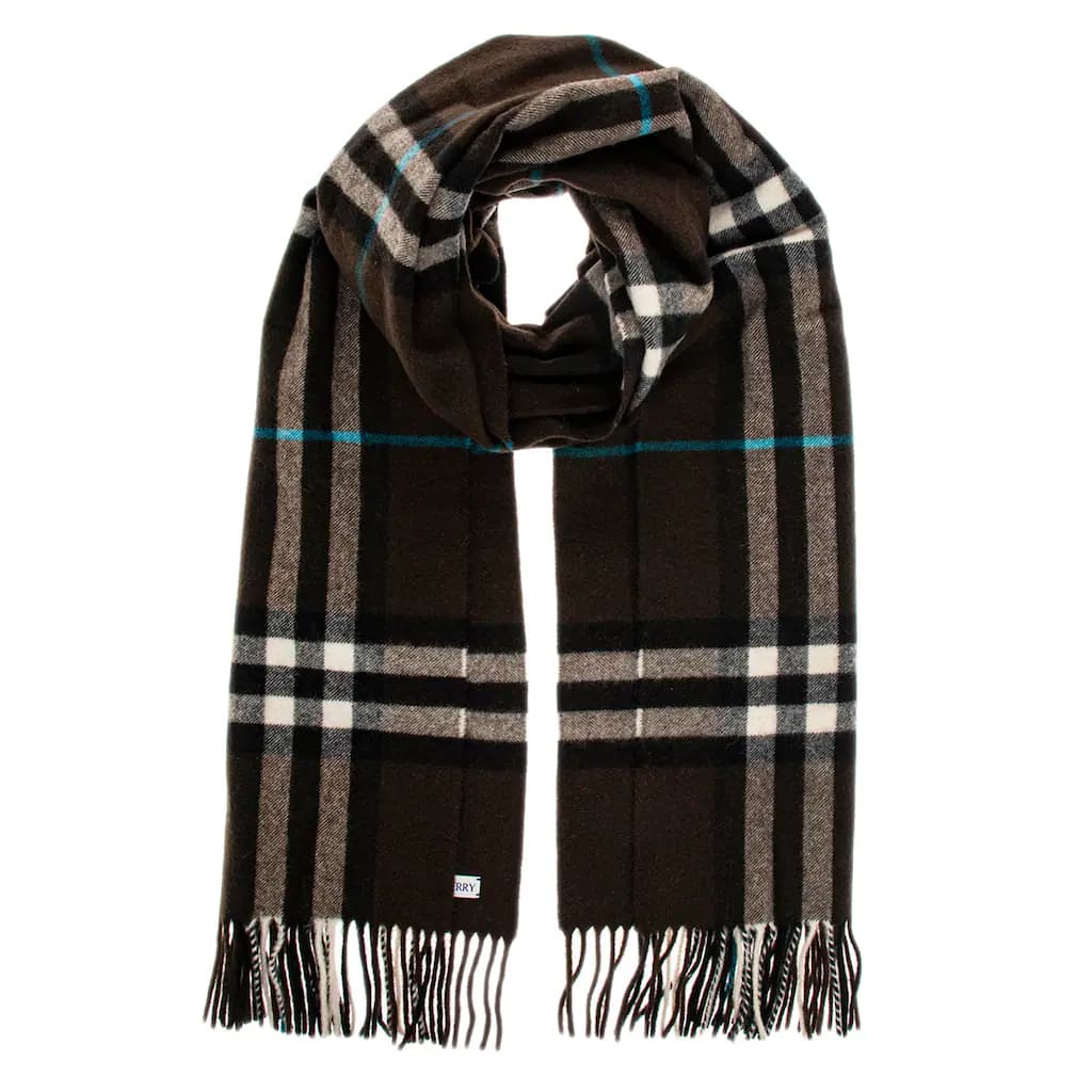 Burberry Check Cashmere Scarf