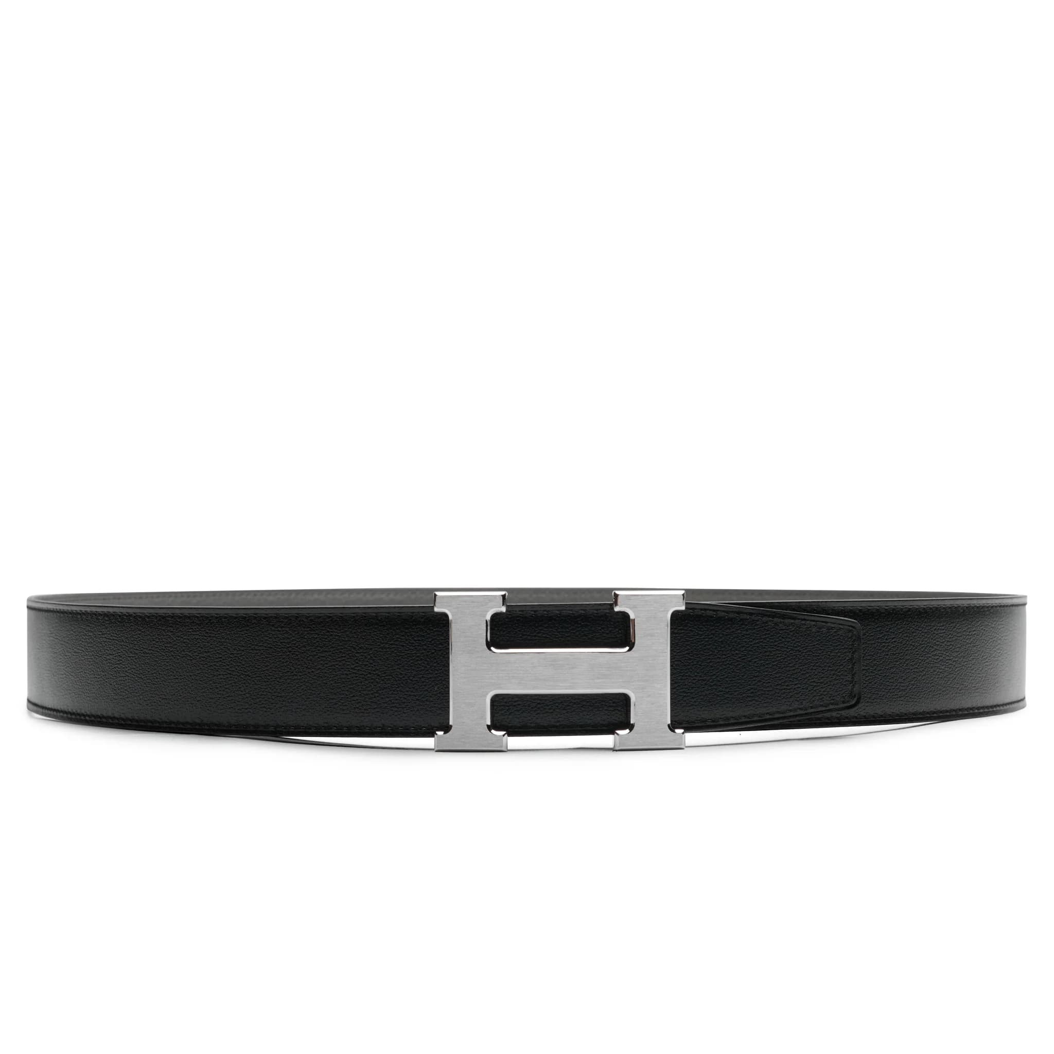 Hermes H Belt Buckle and Reversible Strap