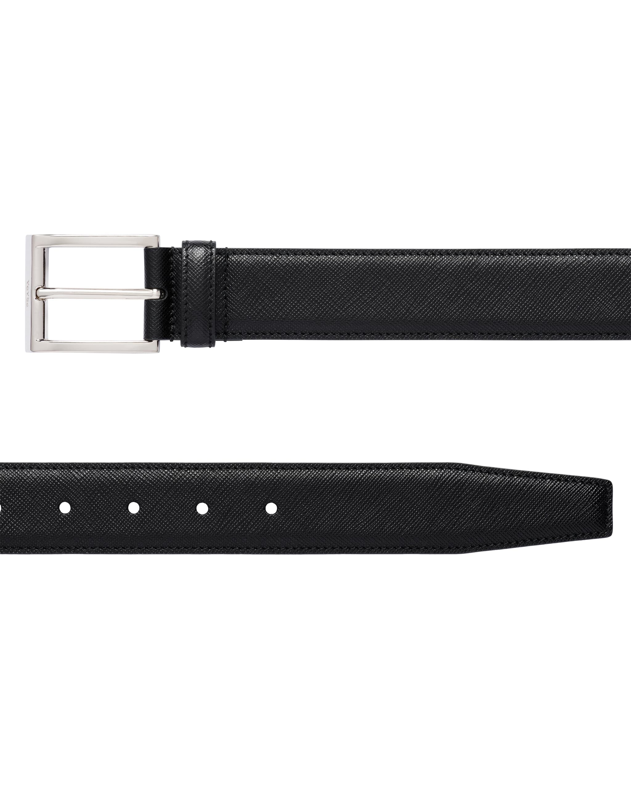 Prada Saffiano Leather Belt