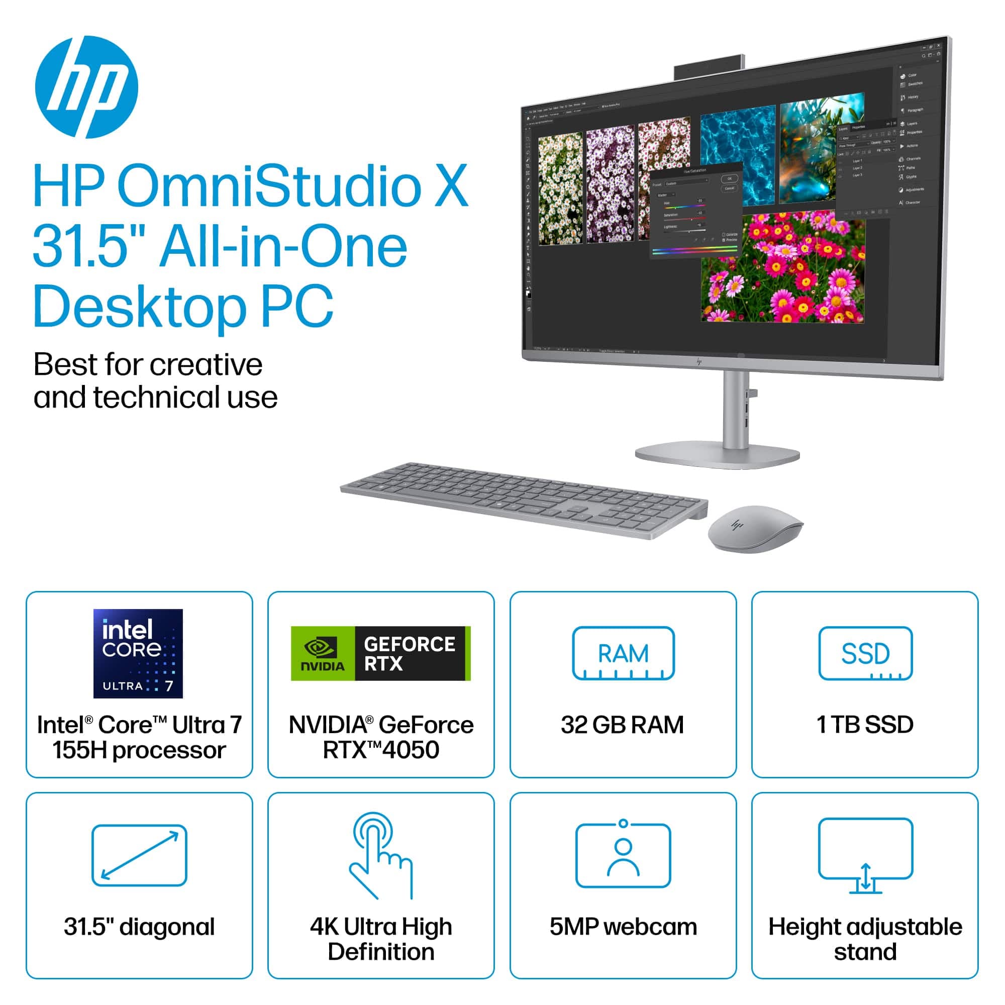 HP OmniStudio X 31.5 All-in-One