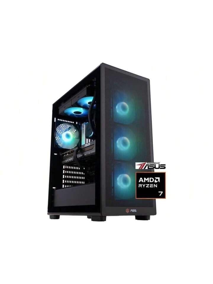 ABS Stratos Ruby Gaming Desktop (Ryzen 7 9800X3D / RX 9070 XT)