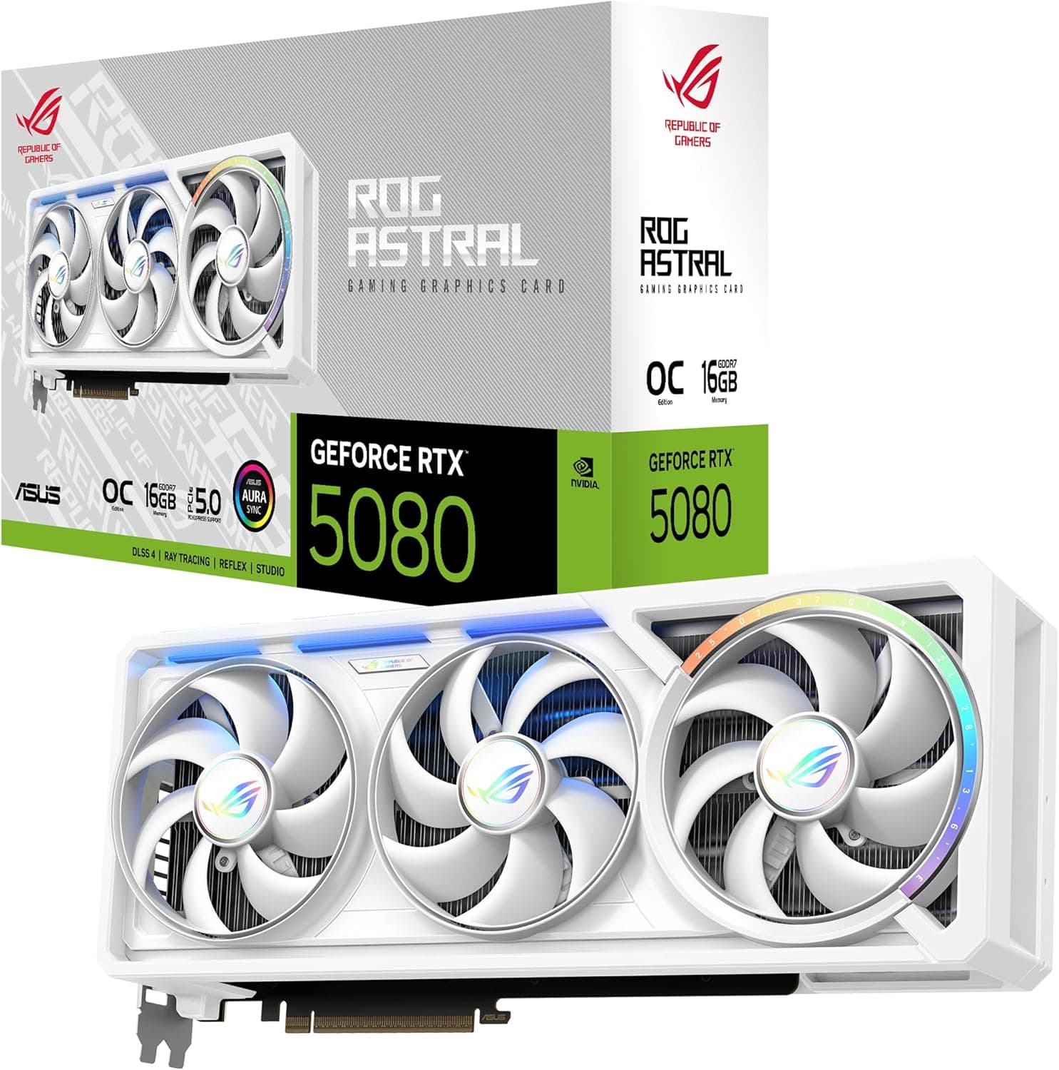 ASUS ROG Astral GeForce RTX 5080 16GB Graphics Card