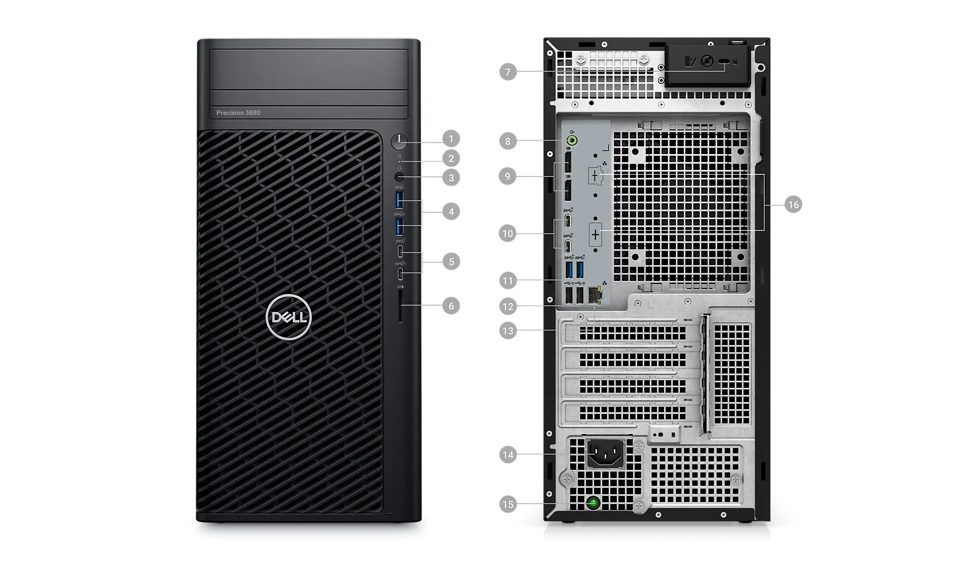 Dell Precision 3680 Tower Workstation