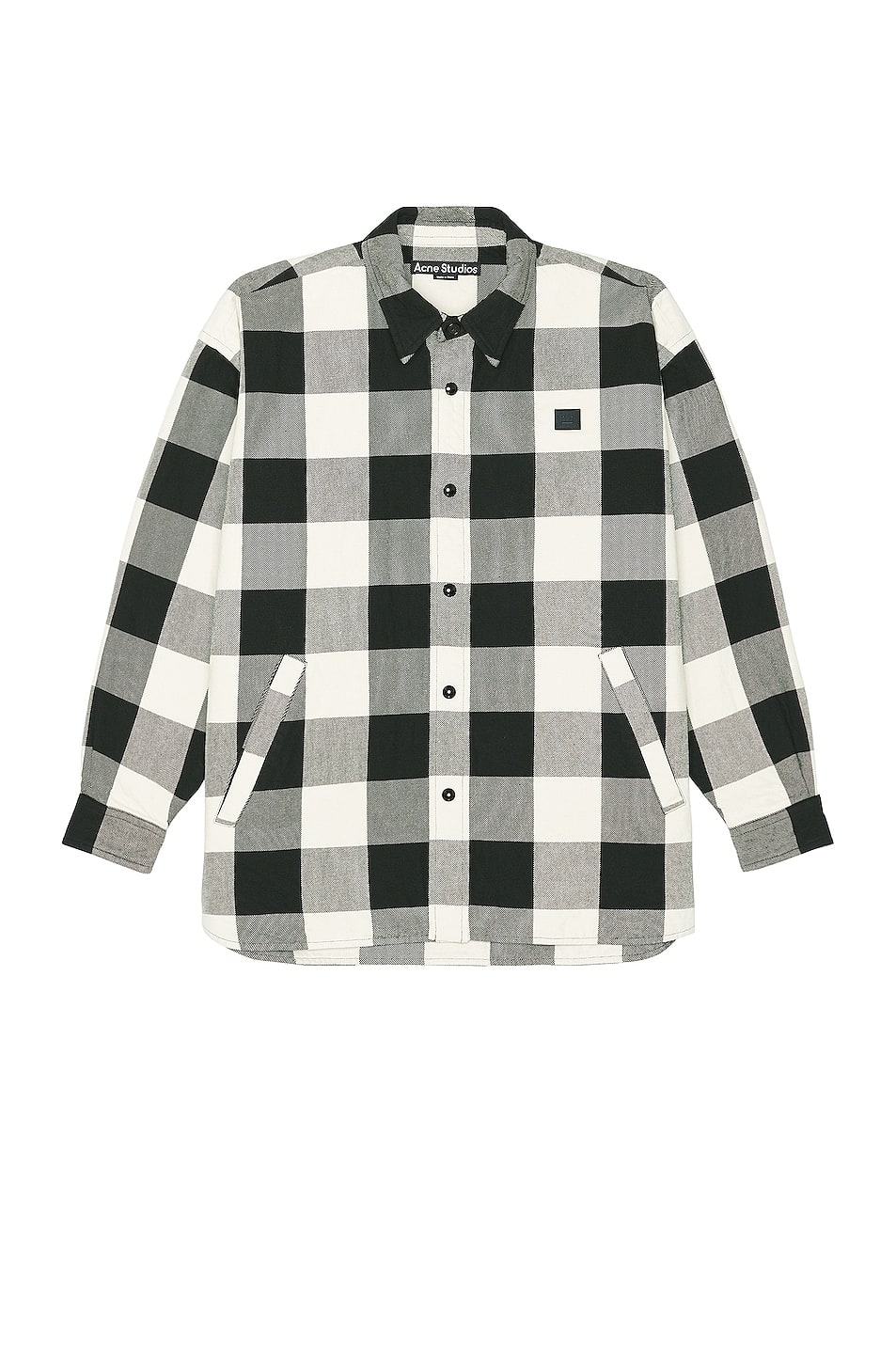 Acne Studios Flannel Button-Up Shirt