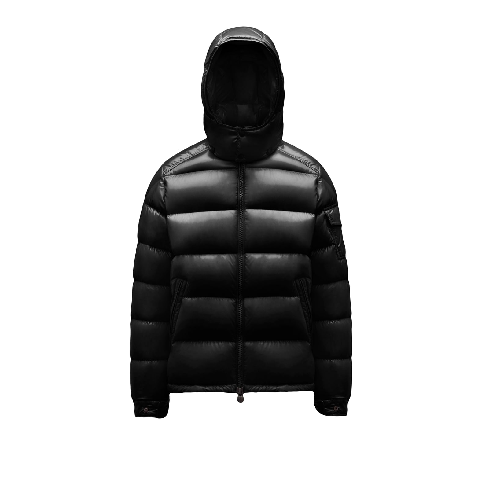Moncler Maya Hooded Short Down Jacket