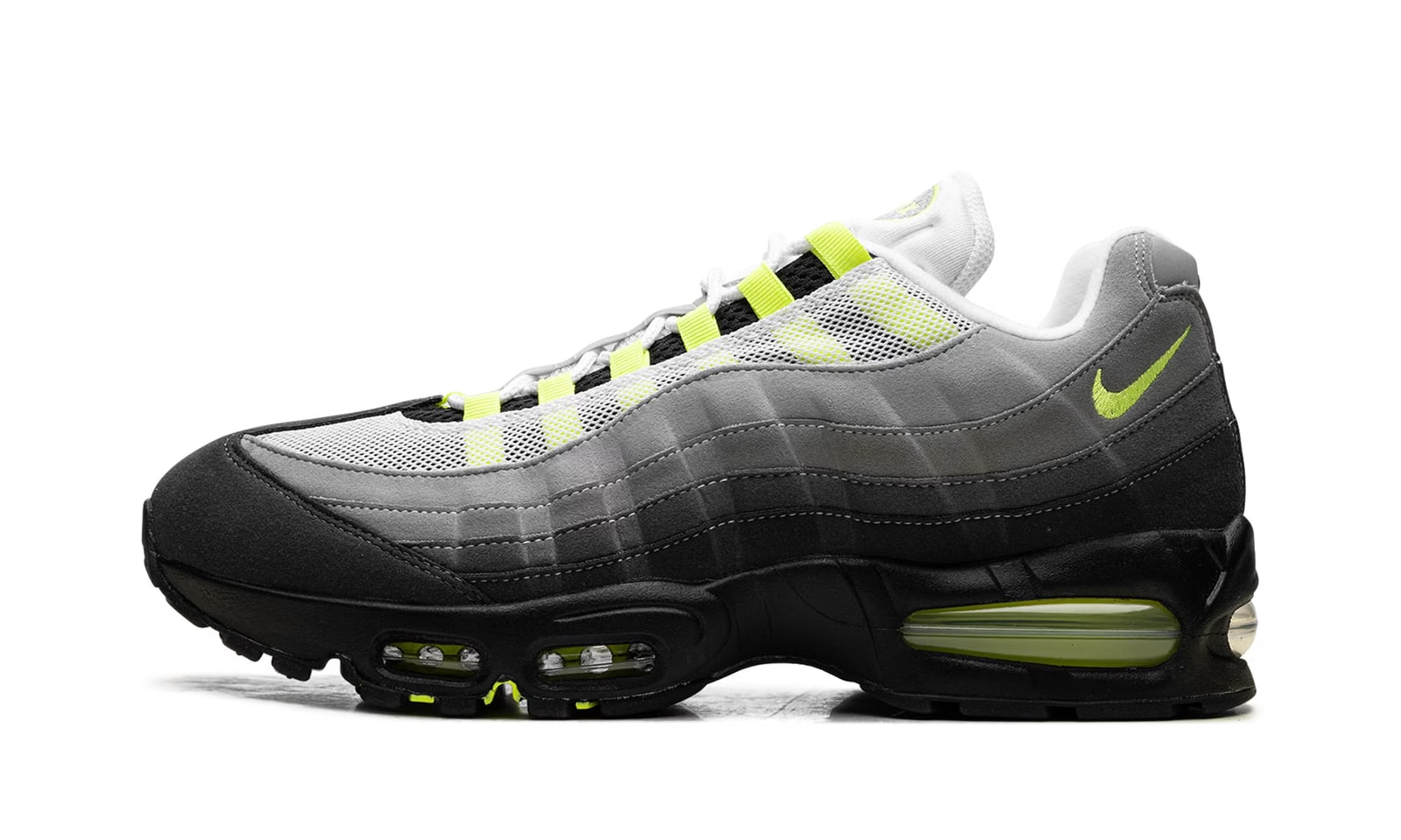 Nike Air Max 95 Big Bubble "OG" Men's Shoes Black/Cool Grey/Neon Yellow HM4740-001