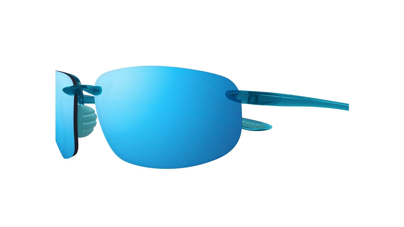 Maui Jim Ho'okipa B407-03 Polarized Rimless Sunglasses