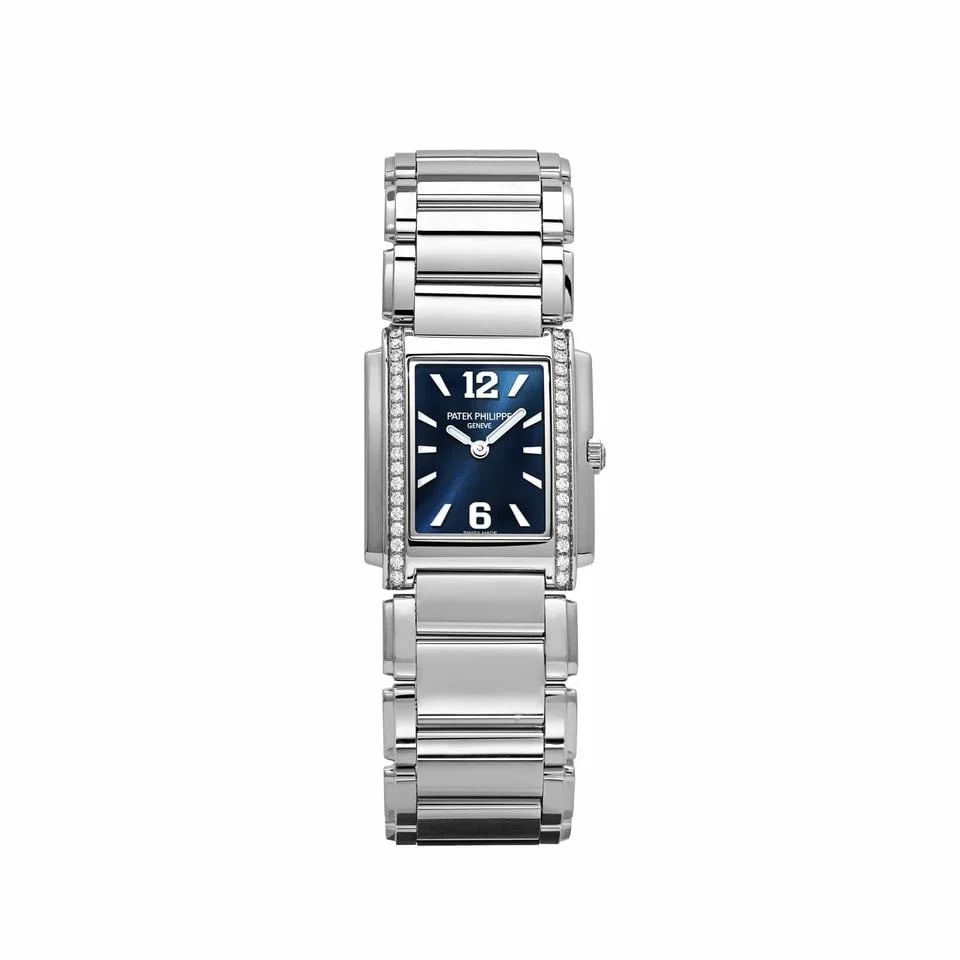 Patek Philippe Twenty~4 Quartz Steel Blue Dial 4910/1200A-001