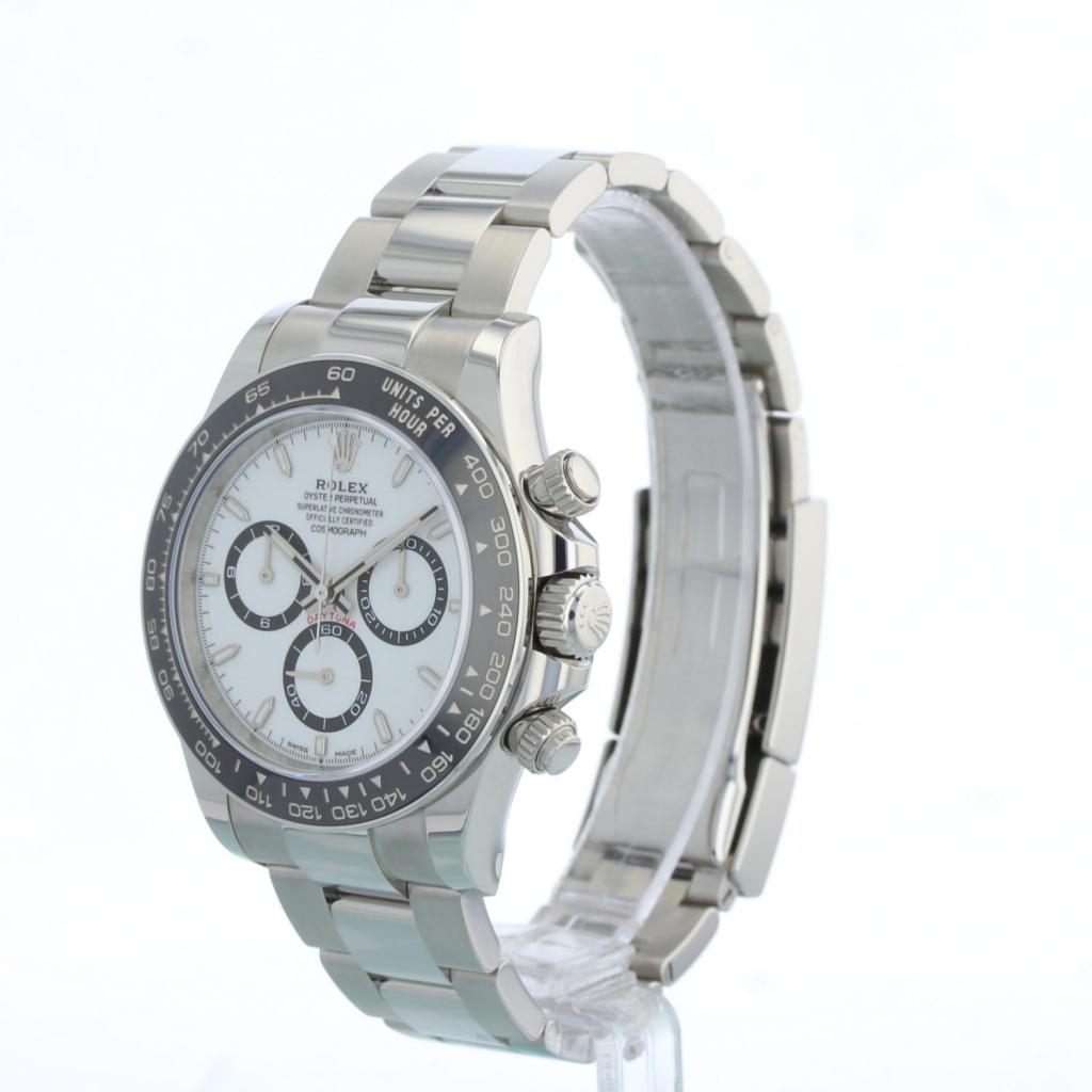 Rolex Cosmograph Daytona 40mm Oystersteel White Dial 126500LN