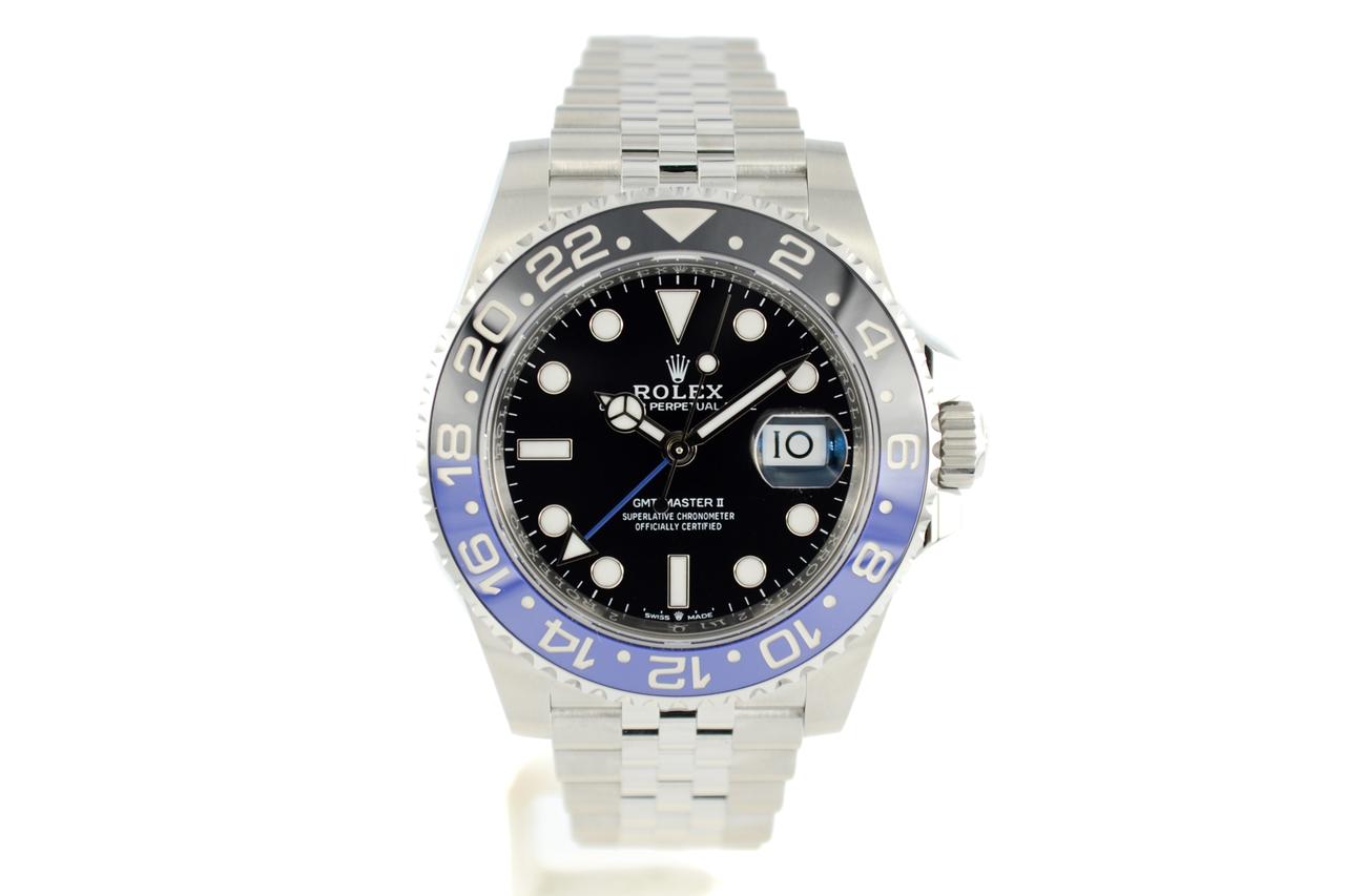 Rolex GMT-Master II 40mm Oystersteel Blue/Black Bezel Jubilee 126710BLNR
