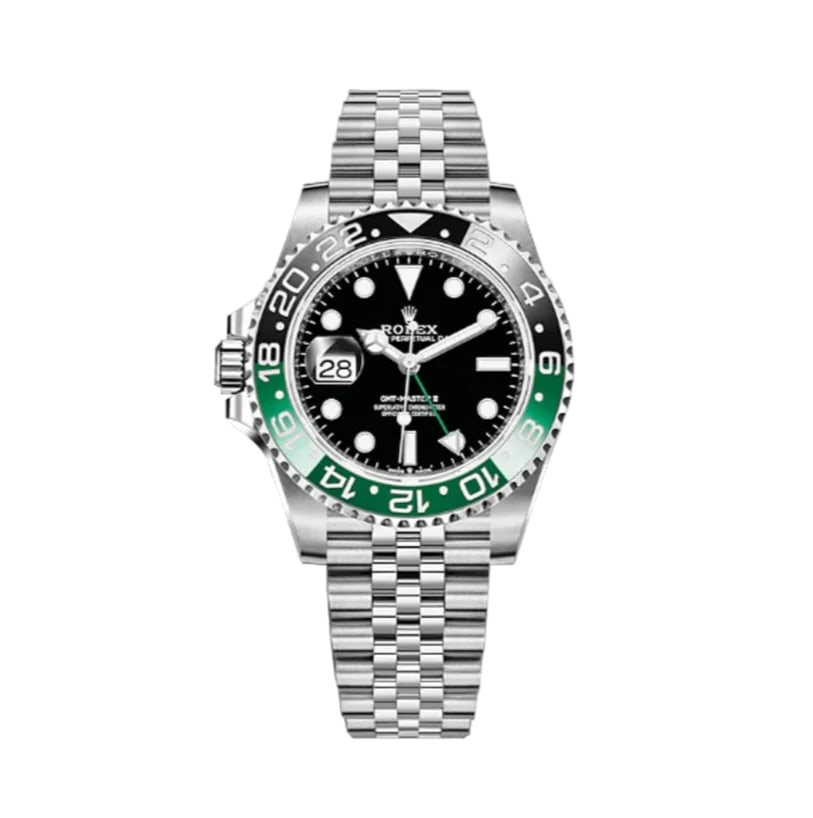 Rolex GMT-Master II 40mm Oystersteel Left-Hand Green/Black Bezel 126720VTNR