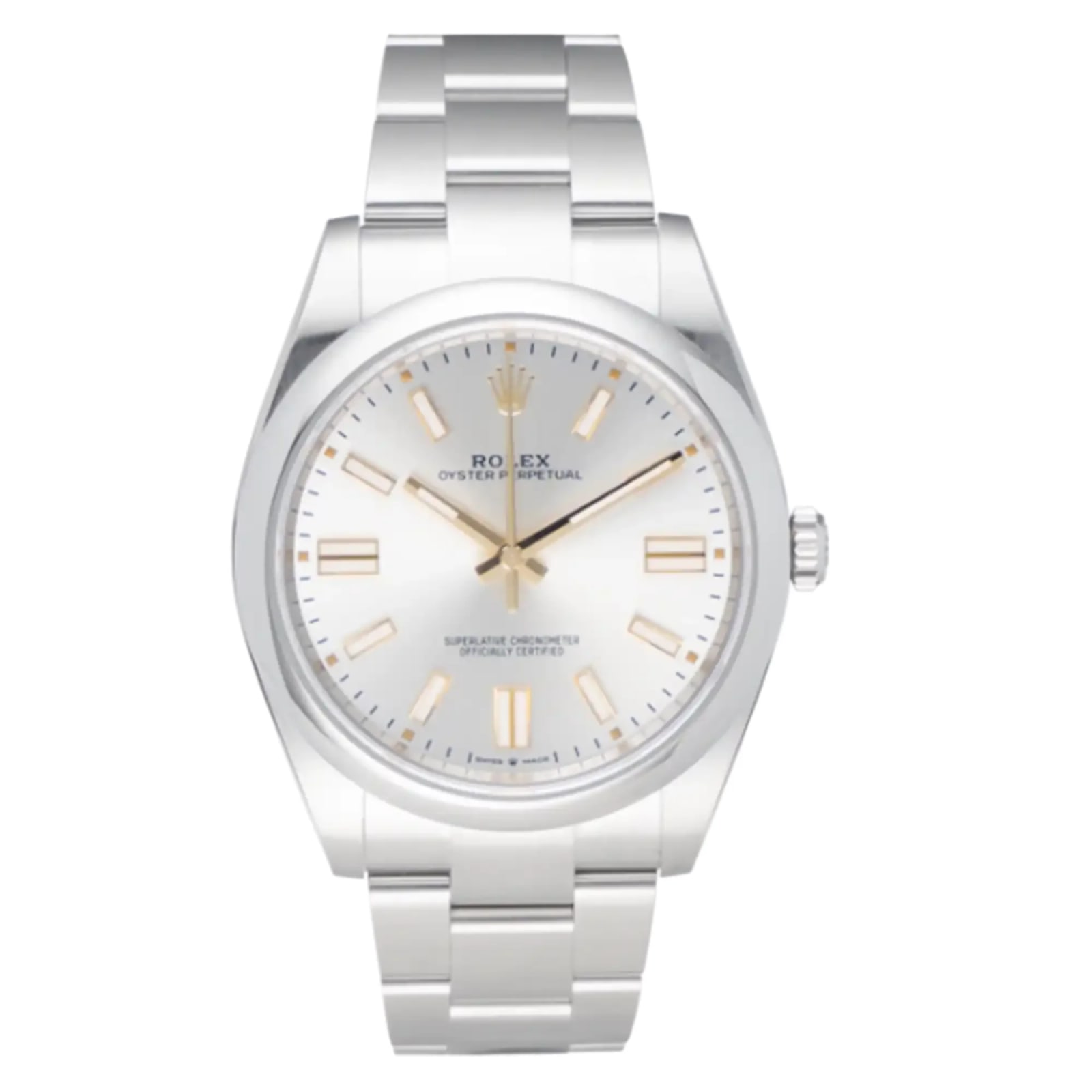 Rolex Oyster Perpetual 41mm Oystersteel Silver Dial 134300