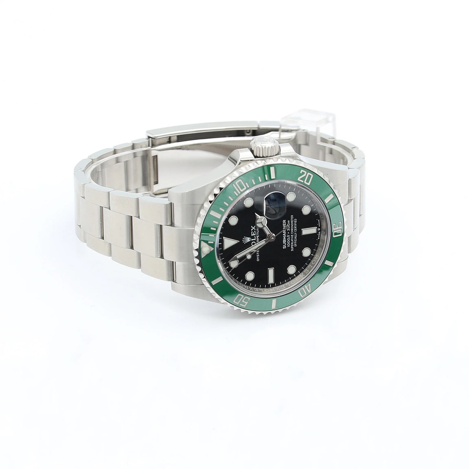 Rolex Submariner Date 41mm Oystersteel Green Bezel 126610LV