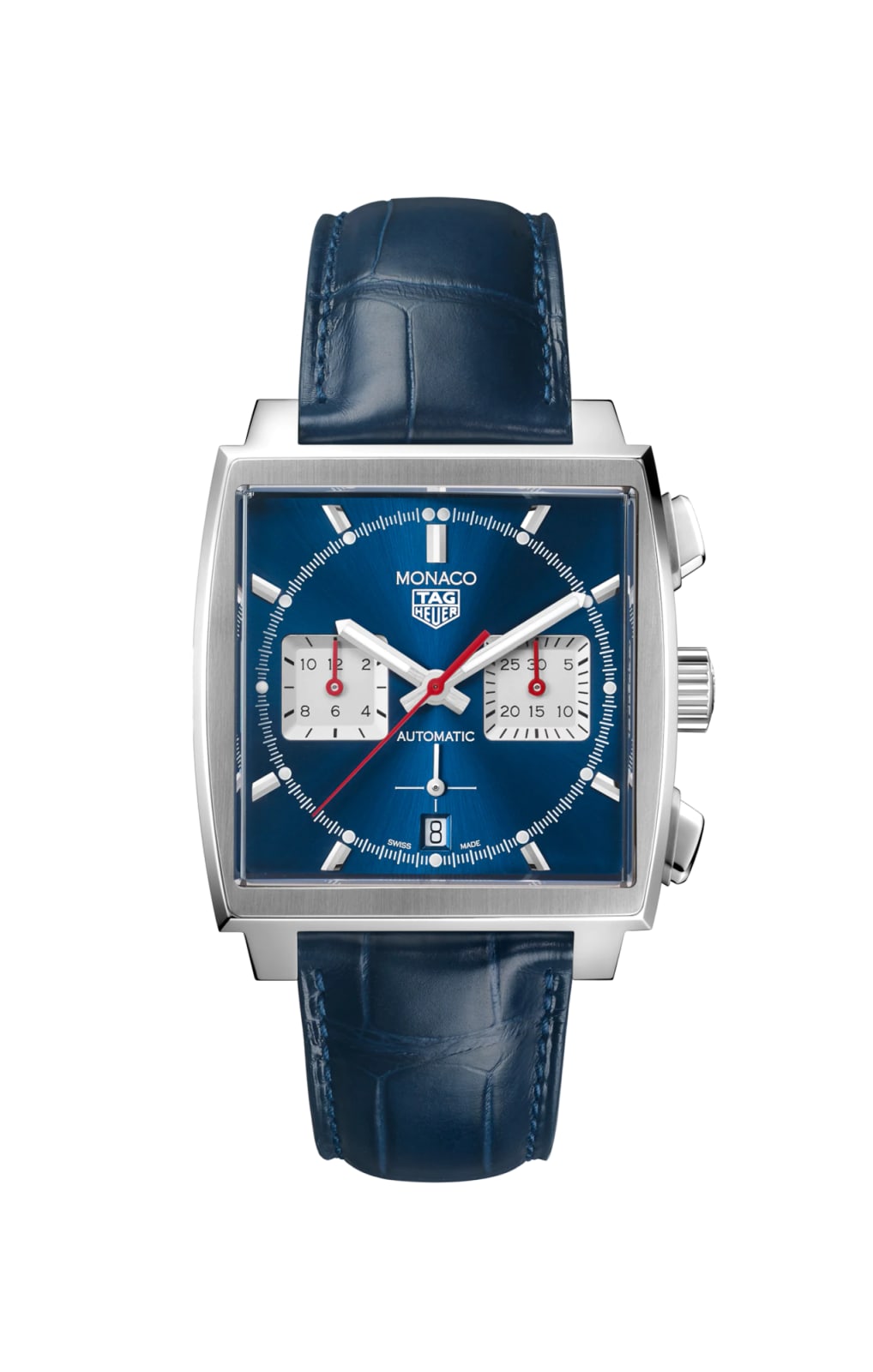 TAG Heuer Monaco Chronograph 39mm Steel Blue Dial CBL2111.FC6453