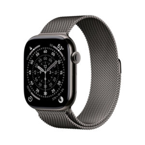 Slate Titanium Case w/ Slate Milanese Loop