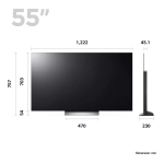 LG C3 OLED TV - View 5