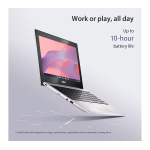 Asus CX1 11.6″ 2 in 1 Chromebook Laptop - Image 2