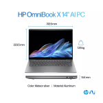 HP OmniBook X 14 Copilot PC Laptop - View 11