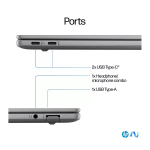 HP OmniBook X 14 Copilot PC Laptop - View 12