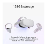 Meta Quest 2 Virtual Reality VR Gaming Headset - View 5