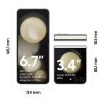 Samsung Galaxy Z Flip5 Smartphone - Image 3