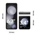 Samsung Galaxy Z Flip5 Smartphone - Image 8