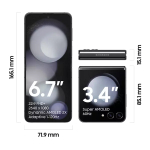Samsung Galaxy Z Flip5 Smartphone - View 8