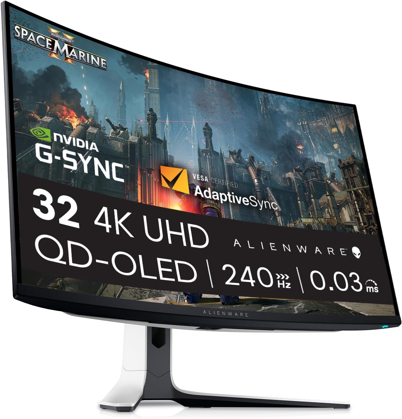 Alienware AW3225QF 32-inch 4K QD-OLED Monitor