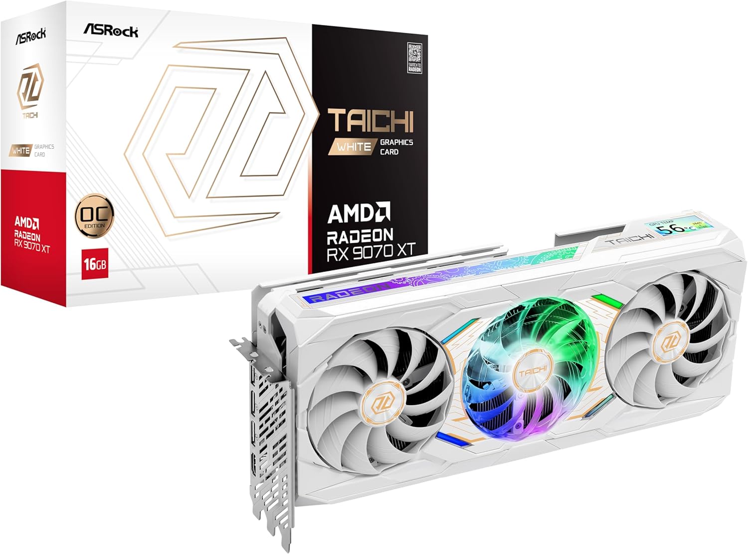 ASRock Taichi AMD Radeon RX 9070 XT 16GB Graphics Card