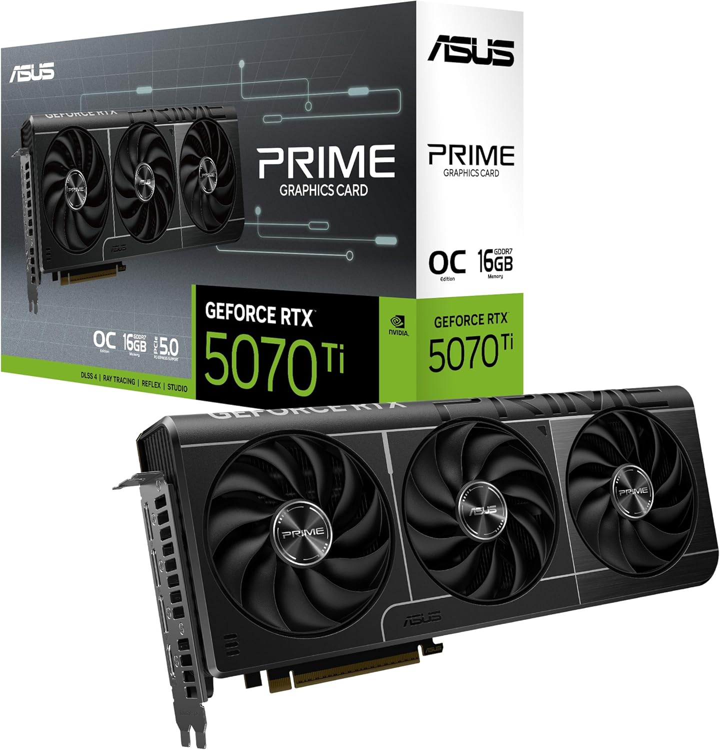 ASUS Prime GeForce RTX 5070 Ti 16GB Graphics Card