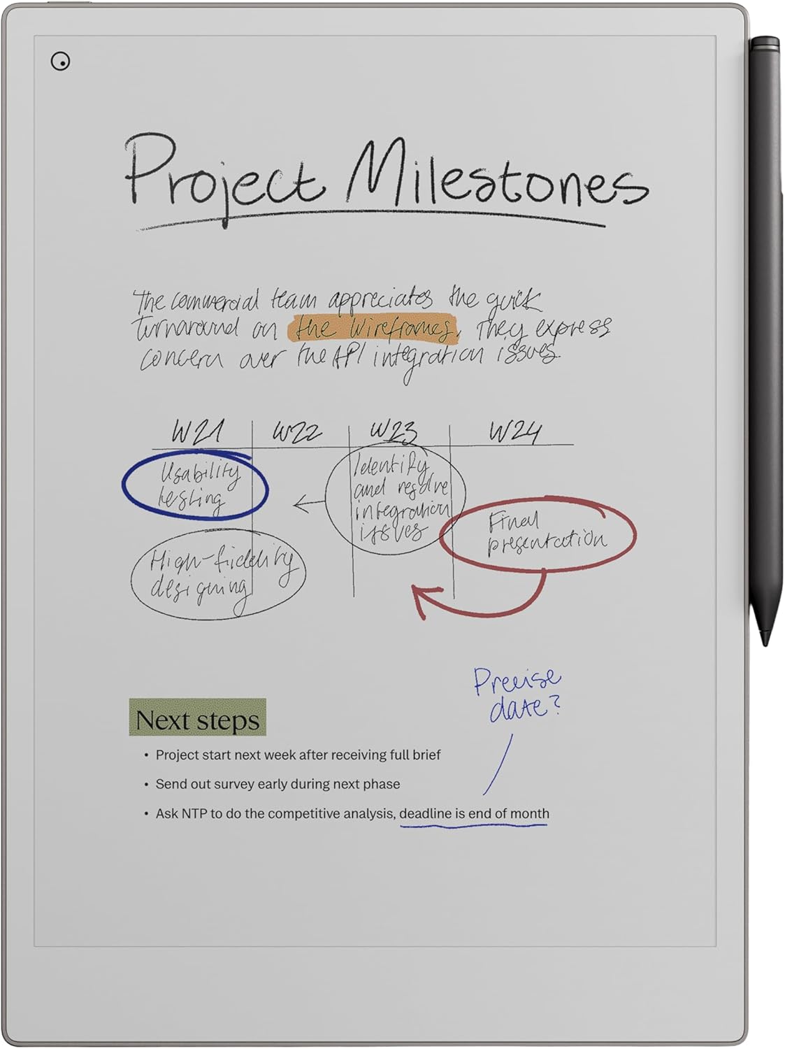 reMarkable Paper Pro Digital Notebook