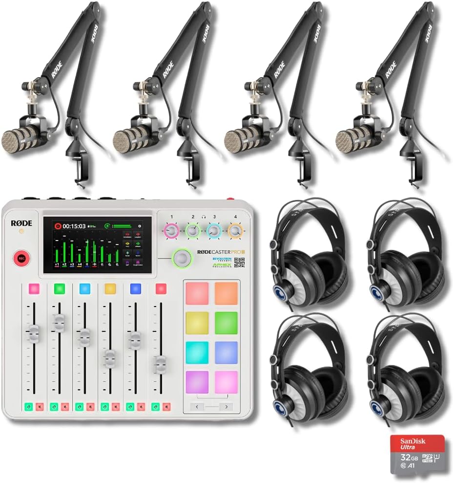 RODECaster Pro II Audio Production Studio