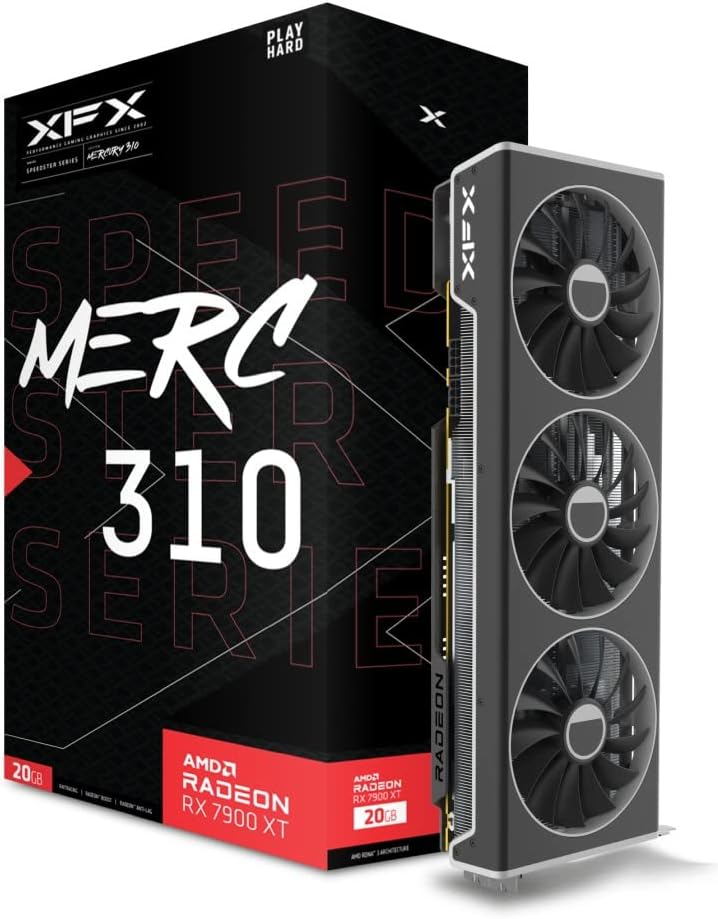 XFX Speedster MERC 310 Radeon RX 7900 XT 20GB Graphics Card
