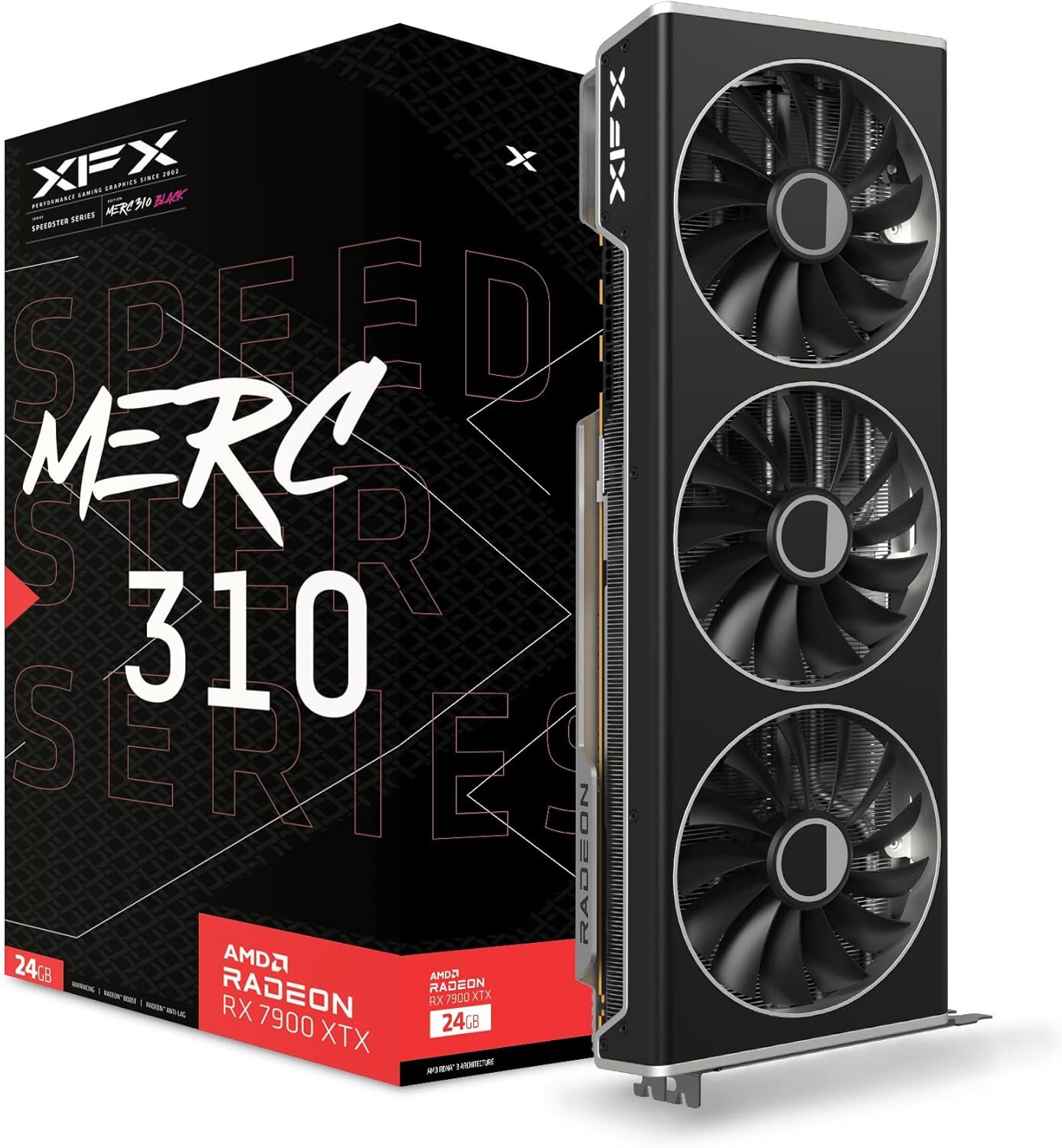 XFX Speedster MERC 310 Radeon RX 7900 XTX 24GB Graphics Card
